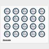 Jon Ossoff voor President 2028 Ronde Sticker (Vel)
