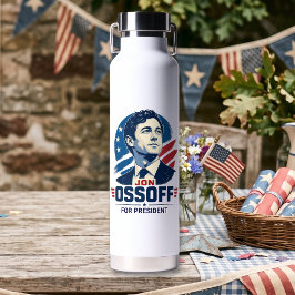 Jon Ossoff voor President 2028 Waterfles