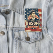 Jon Ossoff | Voor President| Politiek Button (Insitu)