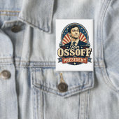 Jon Ossoff | Voor President| Politiek Button (Insitu)