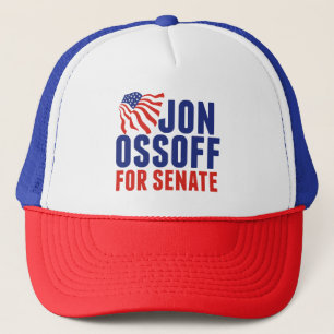 Jon Ossoff voor Senaat 2026 Georgia Verkiezing Trucker Pet