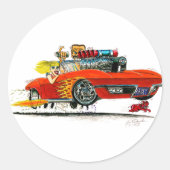 Jon_R_1 Ronde Sticker (Voorkant)