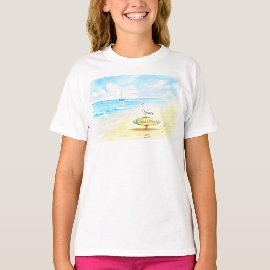 Jon Seagull - Vrede & Liefde T-shirt (Voorkant)