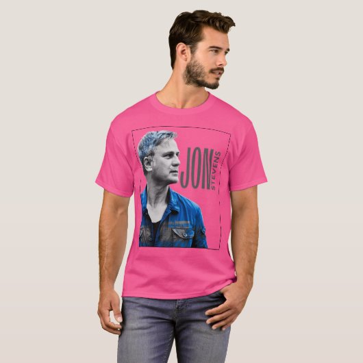 Jon Stevens T-shirt (Voorkant volledig)