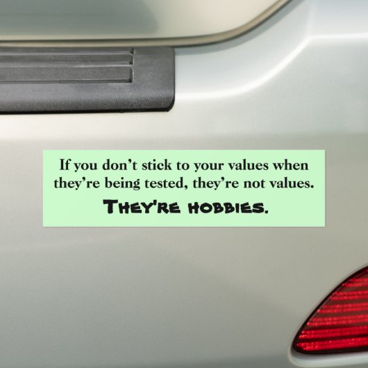 Jon Stewart Quote Bumpersticker (Op auto)