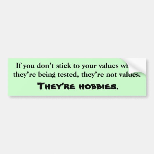 Jon Stewart Quote Bumpersticker (Voorkant)