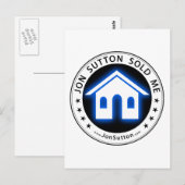 Jon Sutton verkocht me Briefkaart (Voorkant / Achterkant)