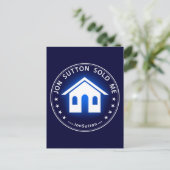 Jon Sutton verkocht me Briefkaart (Staand voorkant)
