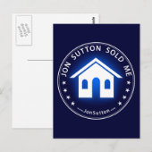 Jon Sutton verkocht me Briefkaart (Voorkant / Achterkant)