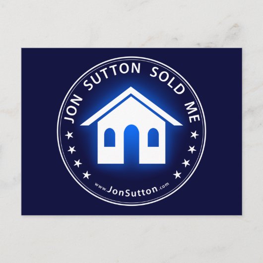 Jon Sutton verkocht me Briefkaart (Voorkant)