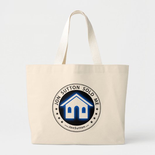 Jon Sutton verkocht me Grote Tote Bag (Voorkant)