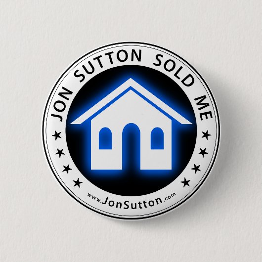 Jon Sutton verkocht me Ronde Button 5,7 Cm (Voorkant)