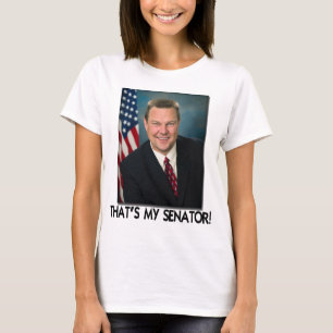 Jon Tester, dat is mijn senator. T-shirt