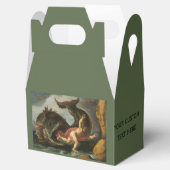 "Jonah and the Whale" aangepaste gunstbox Bedankdoosjes (Geopend)