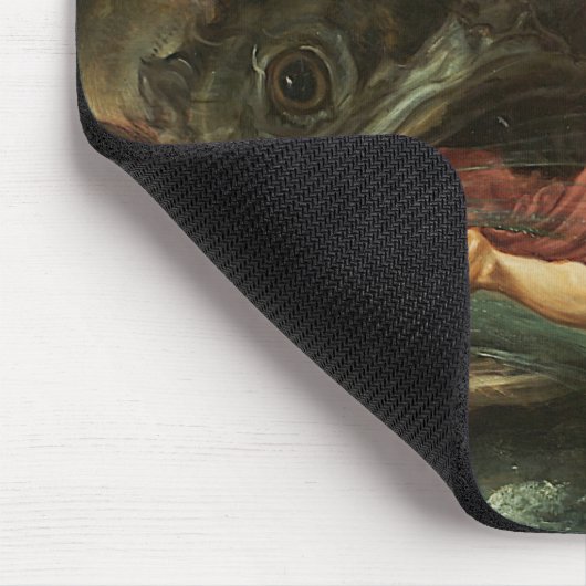 "Jonah and the Whale"-mousepad Muismat (Hoek)