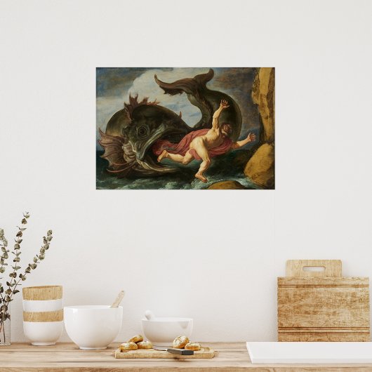 "Jonah and the Whale" poster (Keuken)
