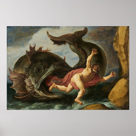 "Jonah and the Whale" poster (Voorkant)
