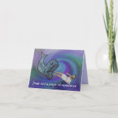 Jonah and the Whale Rosh Hashanah Card Feestdagen Kaart (Voorkant)