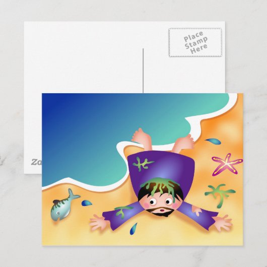 Jonah Briefkaart (Voorkant / Achterkant)