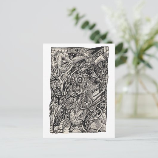 Jonah Complex Briefkaart (Staand voorkant)