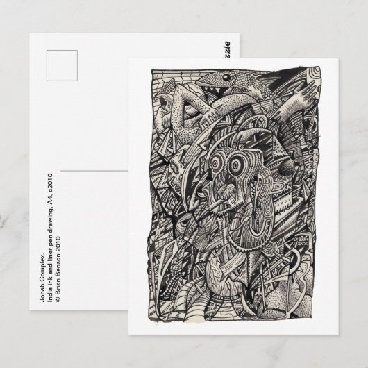 Jonah Complex Briefkaart (Voorkant / Achterkant)