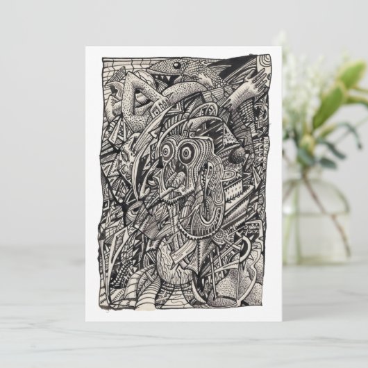 Jonah Complex Flat Kaart (Staand voorkant)