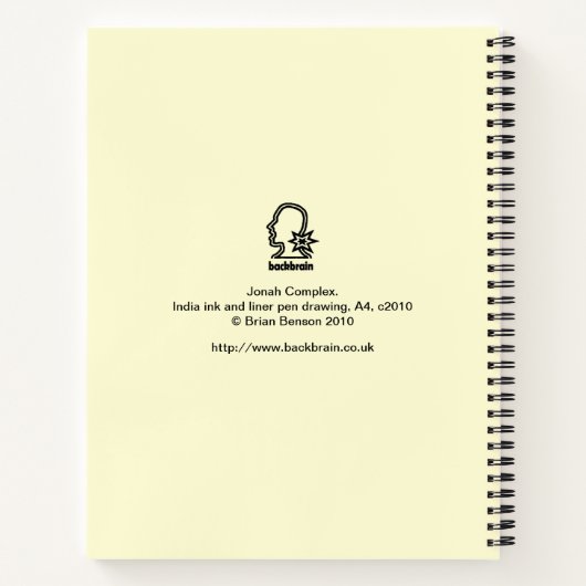 Jonah Complex Notitieboek (Achterkant)