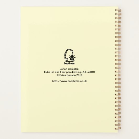 Jonah Complex Planner (Achterkant)