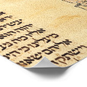 Jonah Eaten van de walvis Poster (Hoek)