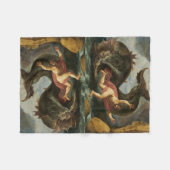 Jonah en de walvis fleece deken (Voorkant (Horizontaal))