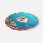 Jonah en de walvis Kinder papieren Borden Papieren Bordje (Gekanteld)