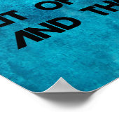 Jonah en de walvis poster (Hoek)