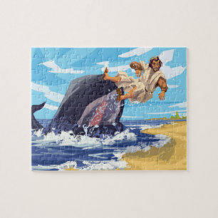Jonah en de walvispuzzel, Childrens Puzzle Legpuzzel