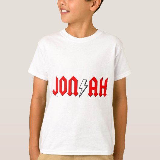 JONAH-shirt voor rots en rolstenen T-shirt (Voorkant)