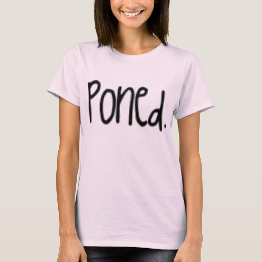 Jonas Brothers "Poned" shirt (Voorkant)