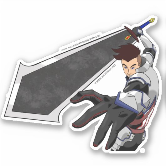 Jonas de Shepherd Sticker (Voorkant)