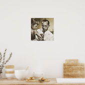 Jonas E. Salk, M.D. Poster (Keuken)