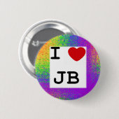 jonas gebroeders pin ronde button 5,7 cm (Voorkant /achterkant)
