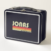 JONAS Gift Name Personalized Funny Retro B (Voorkant)