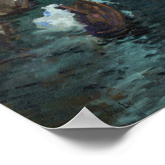 Jonas Lie Path of Gold Poster (Hoek)