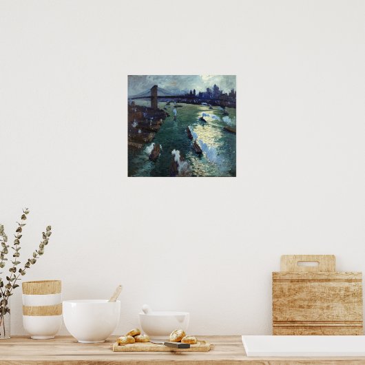 Jonas Lie Path of Gold Poster (Keuken)