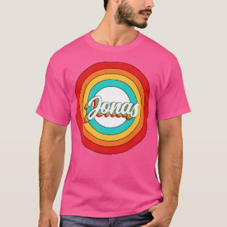 Jonas Naam Shirt Vintage Jonas Circle