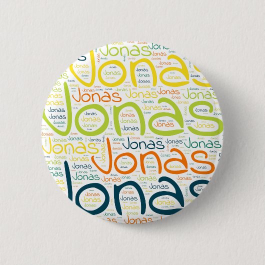 Jonas Ronde Button 5,7 Cm (Voorkant)