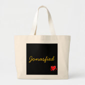 Jonasfied Grote Tote Bag (Voorkant)