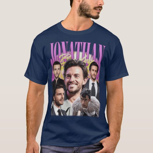 Jonathan Bailey retro T-shirt (Voorkant)