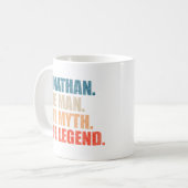 Jonathan De Man De Mythe De Legende Koffiemok (Voorkant links)