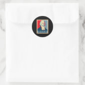 Jonathan Edwards Besloten Calvinistische Gereforme Ronde Sticker (Tas)
