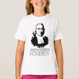 Jonathan Edwards is mijn homeboy T-shirt