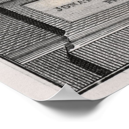 Jonathan Edwards Poster (Hoek)