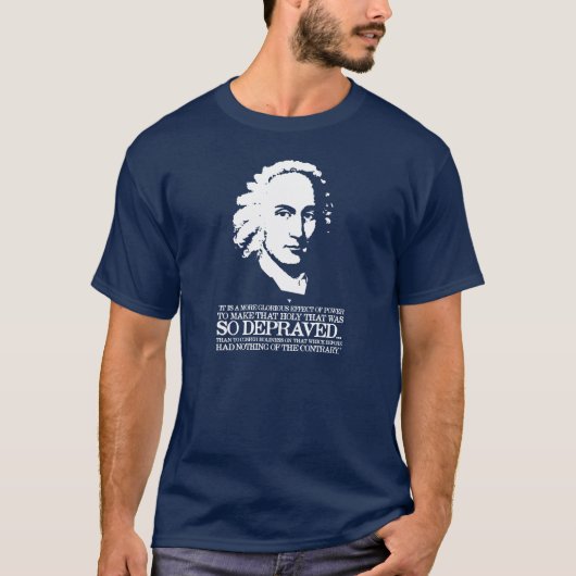 Jonathan Edwards Quote T-Shirt (Voorkant)